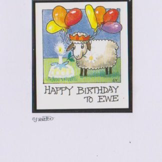 Jeu de Mots: Happy Birthday to Ewe