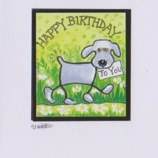 Jeu de Mots: Dog, Happy Birthday to you