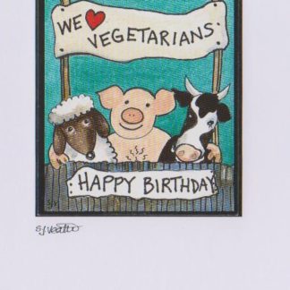 Jeu de Mots: We Love Vegetarians