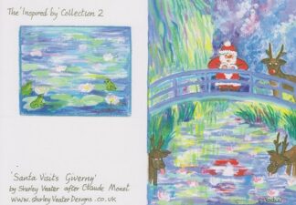 AR2: Santa visits Giverny - after Monet