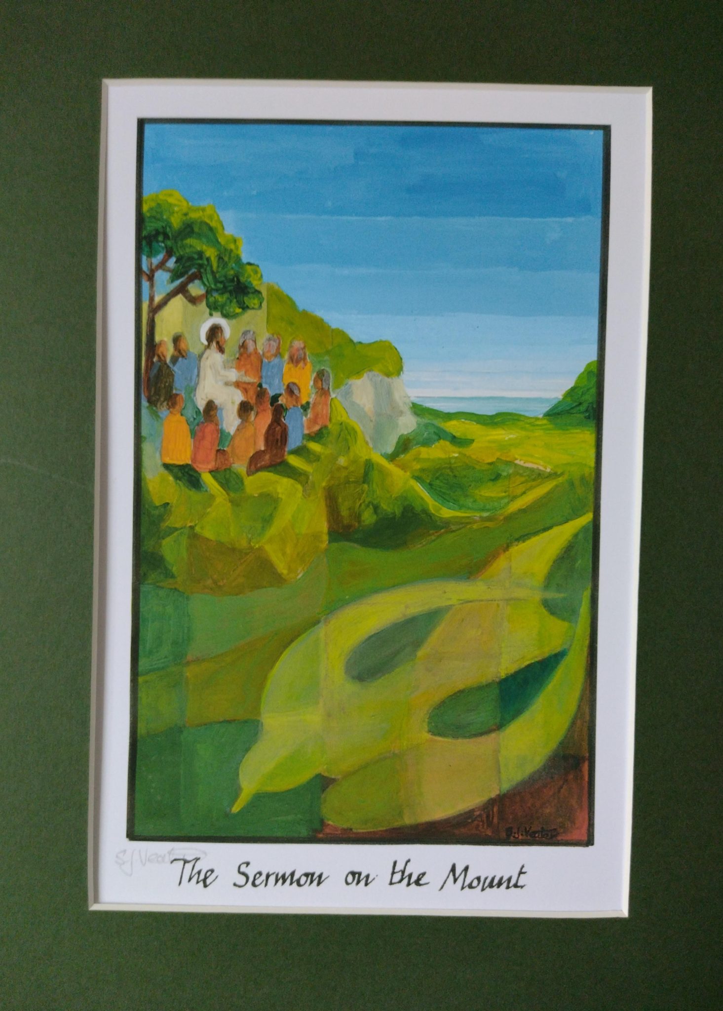 SCM09 Sermon On The Mount Shirley Veater Designs scm09-sermon-on-the-mount-shirley-veater-designs